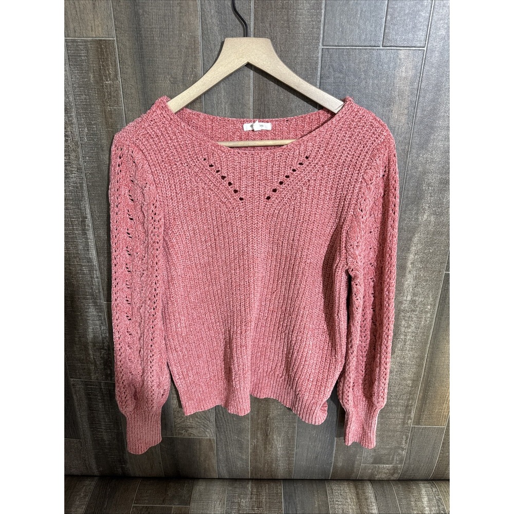 Maurice's Pink‎ Knit Sweater Size Medium